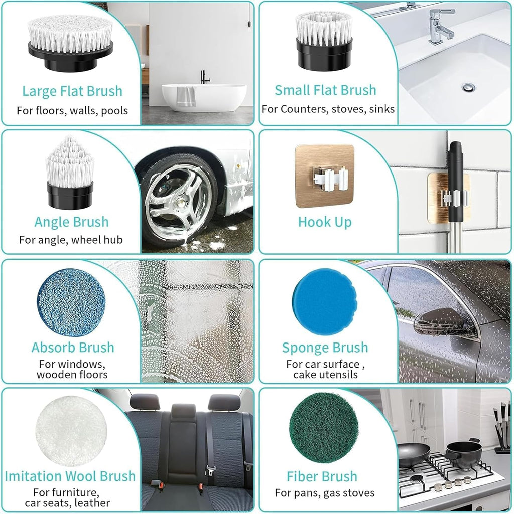 Electric Spin Scrubber