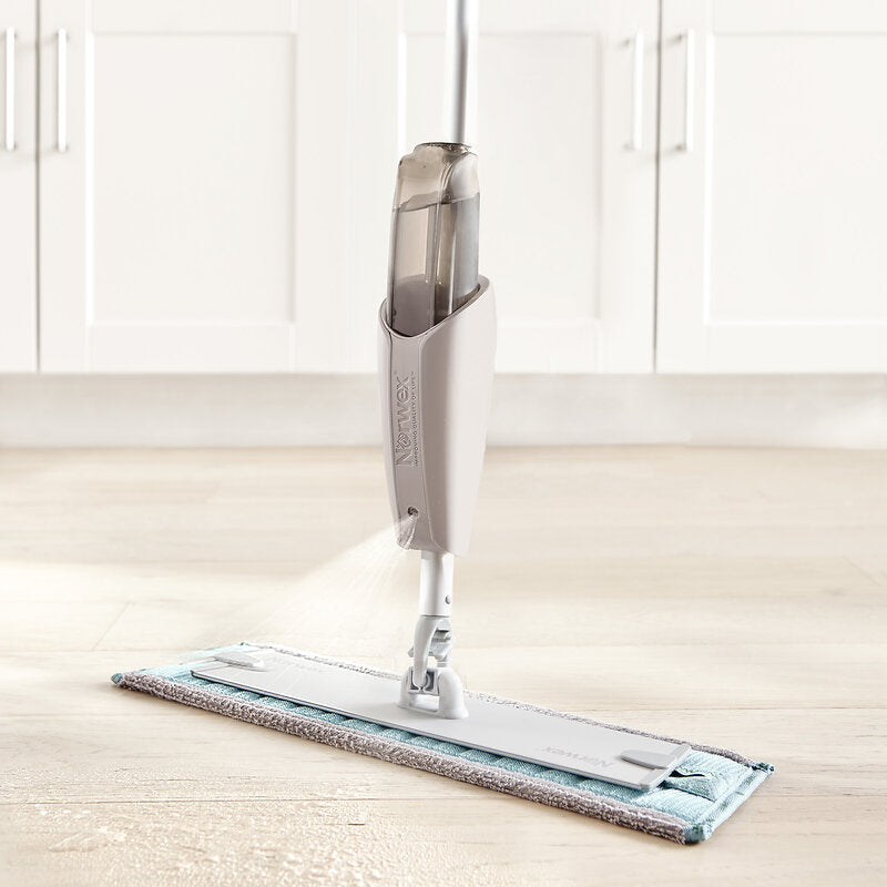 Floor Spray Mop with Reusable Microfiber Pad