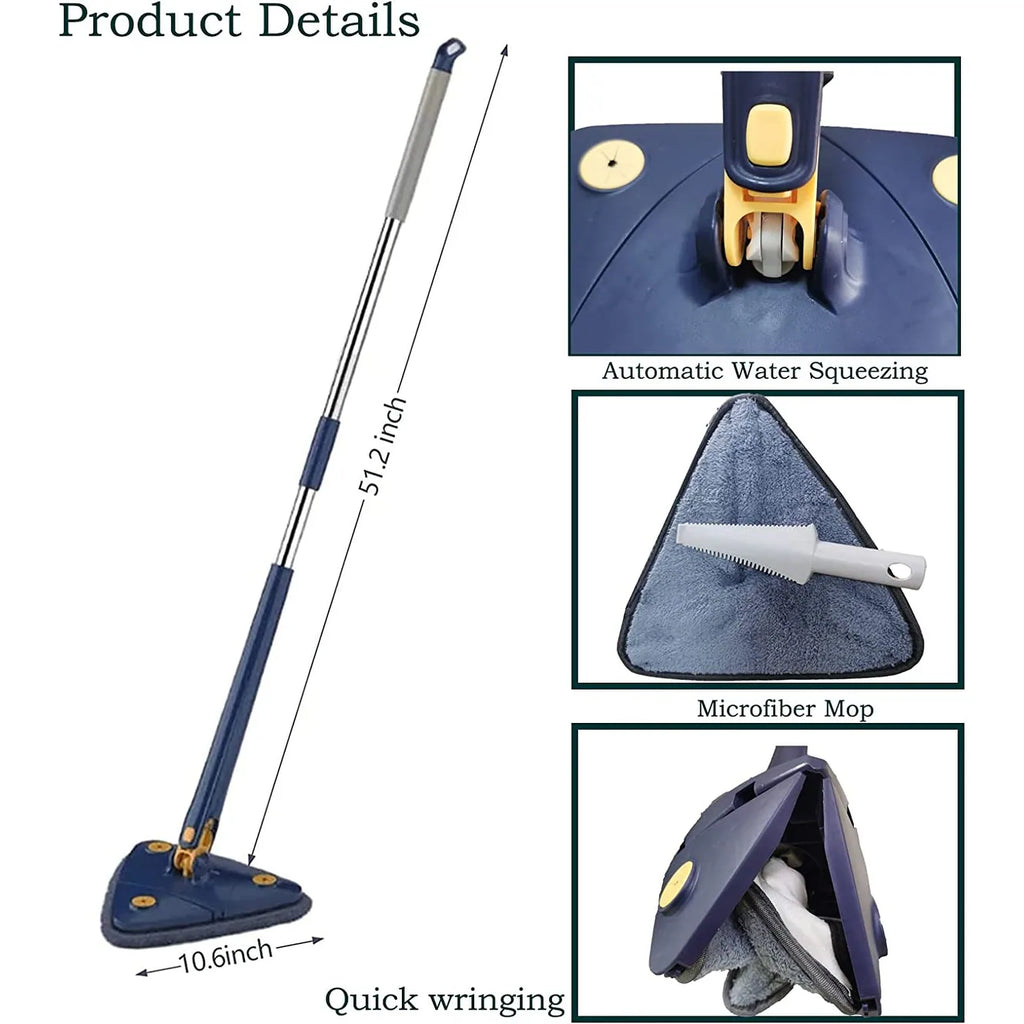 360° Rotatable Deep Clean Triangle Mop